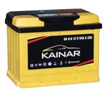 Акумулятор автомобільний KAINAR STANDART 60Ah Ев (-/+) (550EN) (060 260)