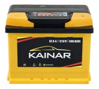 Акумулятор автомобільний KAINAR STANDART 62Ah (+/-) (590EN) (062 261)