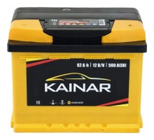 Акумулятор автомобільний KAINAR STANDART 62Ah (+/-) (590EN) (062 261)