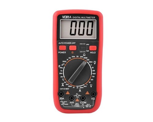Цифровий мультиметр Voltronic VC-61A, V, A, R, Q50 (VC-61A)