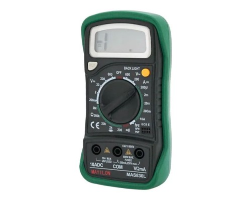 Цифровий мультиметр Mayilon MAS-830L, V, A, R (MAS-830L)