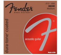 Струни для гітари Fender 80/20 Dura-Tone 13-56 Coated Acoustic Guitar Strings (236922)
