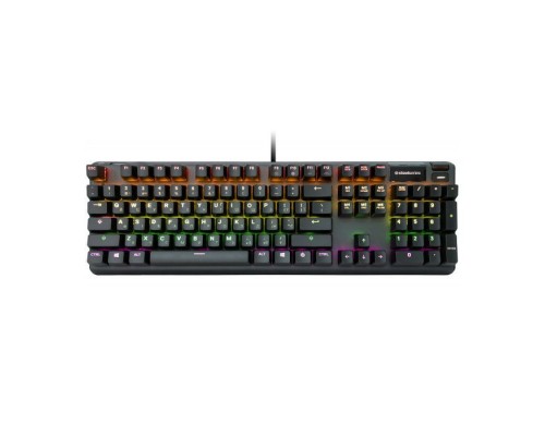 Клавіатура SteelSeries Apex 7 Blue Switch OLED Smart Display USB UA Black (64774)