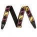 Ремінь для гітари Fender Strap 2" Neon Monogrammed Yellow Pink (232337)