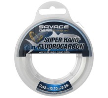 Флюорокарбон Savage Gear Super Hard 50m 0.55mm 15.90kg Clear (1854.18.72)