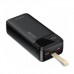 Батарея універсальна Choetech 30000mAh 22,5W, PD, QC/3.0, USB-C In/out, 2*USB-A (B730-ACBK)