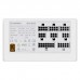Блок живлення Gamemax 800W (GM-800 Modular white)