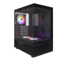 Корпус 1stPlayer Mi7-A-BK-2F7R-1F7