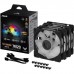 Кулер до корпусу ASUS TUF Gaming TR120 ARGB Reverse Triple Pack Black (90DA00D0-B09020)