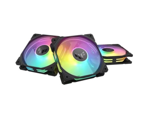Кулер до корпусу ASUS TUF Gaming TR120 ARGB Reverse Triple Pack Black (90DA00D0-B09020)