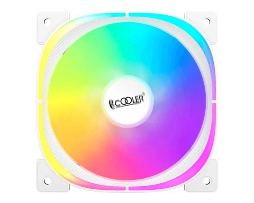 Кулер до корпусу PcCooler EF120 ARGB WH