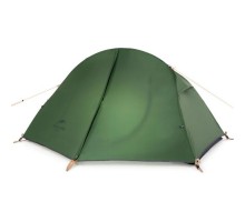 Намет Naturehike одномісний з футпринтом Cycling 1 NH18A095-D зелений (6927595735671)
