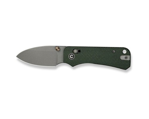 Ніж Civivi Baby Banter 2, Green Micarta, Stonewash (C23074-3)