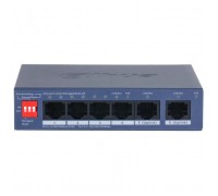 Комутатор мережевий Dahua DH-CS4006-4ET2GT-36 PoE