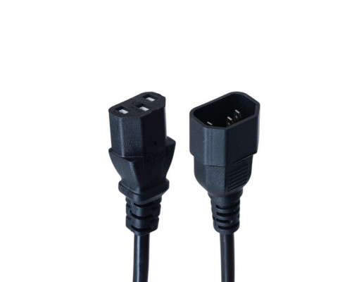 Кабель живлення C13 to C14 2.0m black Armorstandart (ARM73125)