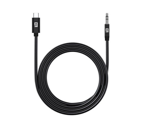 Кабель мультимедійний USB-C to 3.5mm M 1.0m black Armorstandart (ARM76888)