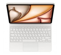 Чохол до планшета Apple Magic Keyboard for iPad Air 13-inch (M3) - Ukrainian - White,Model A3340 (MDFW4UA/A)