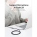 Кабель мультимедійний 3.5mm M to 3.5mm F 1.0m black Vention (BHBBF)
