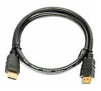 Кабель мультимедійний HDMI M to HDMI M 1.0m Wiretek (HDA14-1m)