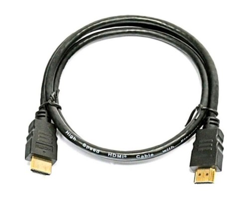 Кабель мультимедійний HDMI M to HDMI M 1.0m Wiretek (HDA14-1m)