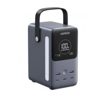 Батарея універсальна Ugreen 48000mAh 300W PD/3.1, зарядка 140W, Led лампа (25286)