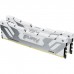 Модуль пам'яті для комп'ютера DDR5 48GB (2x24GB) 8800 MHz Renegade White/Silver Kingston Fury (ex.HyperX) (KF588CU42RWK2-48)