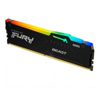 Модуль пам'яті для комп'ютера DDR5 64GB 5600 MHz Beast RGB EXPO Black Kingston Fury (ex.HyperX) (KF556C40BBA-64)