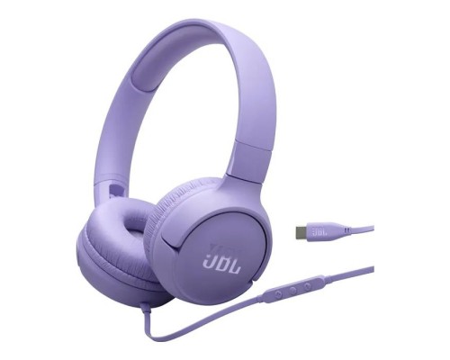 Навушники JBL Tune 520C USB-C Purple (JBLT520CPUR)