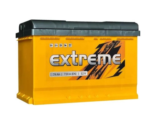 Акумулятор автомобільний Extreme 6CT-74 A (0) (H 175MM)