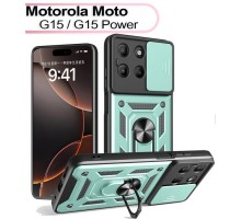Чохол до мобільного телефона BeCover Military Motorola Moto G15 / G15 Power Dark Green (713532)