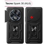 Чохол до мобільного телефона BeCover Military Tecno Spark 30 (KL6) Black (713541)
