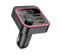 FM модулятор HOCO E85, Black, Box