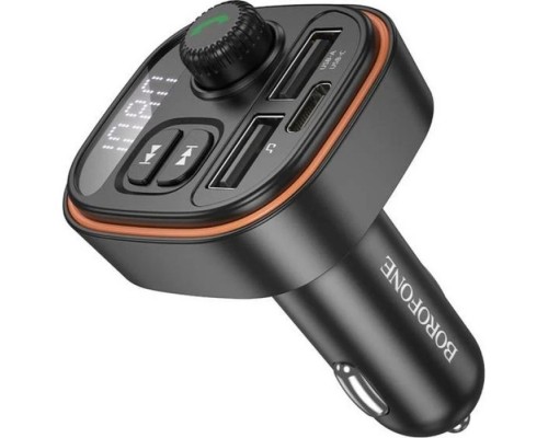 FM модулятор BOROFONE BC59, Black, Box