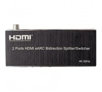 Розгалужувач PowerPlant 2 Ports HDMI eARC (CA914906)