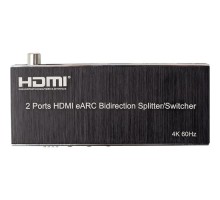 Розгалужувач PowerPlant 2 Ports HDMI eARC (CA914906)