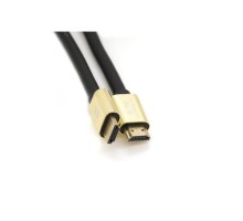 Кабель мультимедійний HDMI M to HDMI M 3.0m V2.1 8K black Merlion (YT-HDMI(M)/(M)8KV2.1-3.0m)