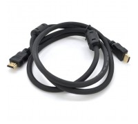 Кабель мультимедійний HDMI M to HDMI M 1.0m V1.4 4K black Ritar (HDMI(M)/(M)V1.4-1m-348P)