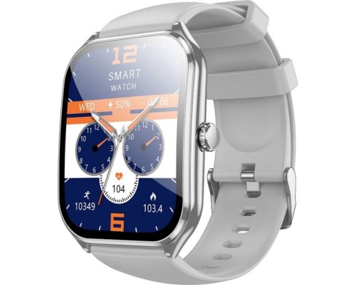 Смарт-годинник HOCO Y28 AMOLED Smart sports watch (call version) Silver (6942007648486)
