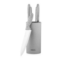 Набір ножів ARDESTO Gemini 6 предметів, сірий (AR2106GR)