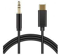 Кабель мультимедійний USB-C to 3.5mm M 1.0m black XoKo (AUX-002-BK)