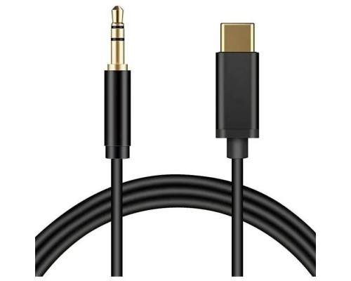 Кабель мультимедійний USB-C to 3.5mm M 1.0m black XoKo (AUX-002-BK)