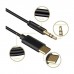 Кабель мультимедійний USB-C to 3.5mm M 1.0m black XoKo (AUX-002-BK)