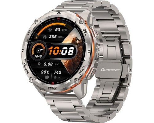 Смарт-годинник KOSPET Tank T3 ULTRA 2 SE SILVER (6974958251187)