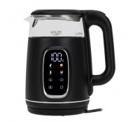 Електрочайник Adler AD 1305 black silver