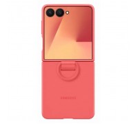 Чохол до мобільного телефона Samsung Silicone with Ring Galaxy Flip 7 Red (EF-PF766TREGUA)