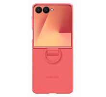 Чохол до мобільного телефона Samsung Silicone with Ring Galaxy Flip 7 Red (EF-PF766TREGUA)