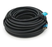Кабель мультимедійний HDMI M to HDMI M 15.0m V2.0 4Kx2K black Merlion (YT-HDMI(M)/(M)4KV2.0-15m/19121)
