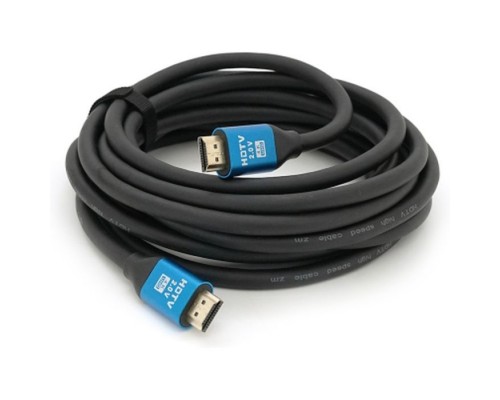 Кабель мультимедійний HDMI M to HDMI M 5.0m V2.0 4Kx2K black Merlion (YT-HDMI(M)/(M)4KV2.0-5.0m/19119)