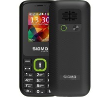 Мобільний телефон Sigma X-style 171 MINI Black-Green (4827798813720)