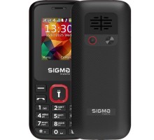 Мобільний телефон Sigma X-style 171 MINI Black-Red (4827798813744)